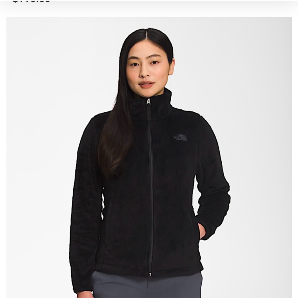 The North Face Osito Women's Black Full-Zip Fleece Jacket